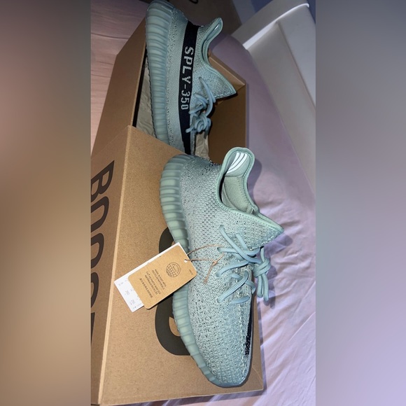 Brand new Yeezys 350 V2 for sale still in the box, men’s size 8. - Picture 2 of 2